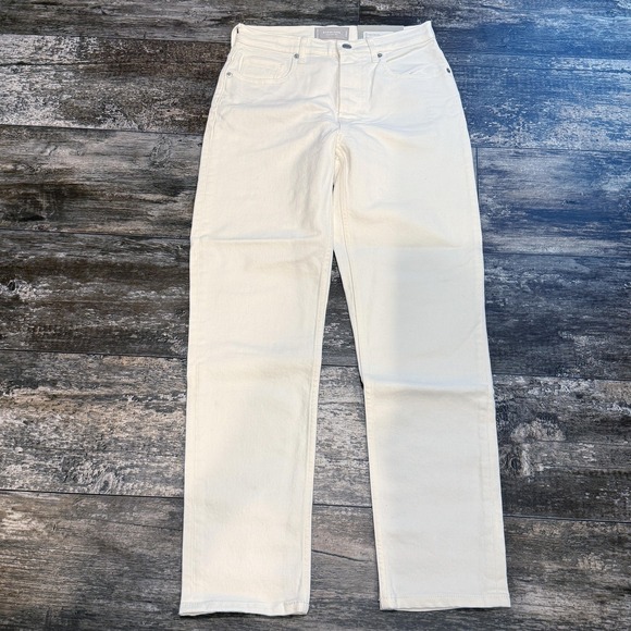 Everlane‎ Jeans The Cheeky Straight Jean High Rise Size 27 Regular Denim NWT - Picture 2 of 16